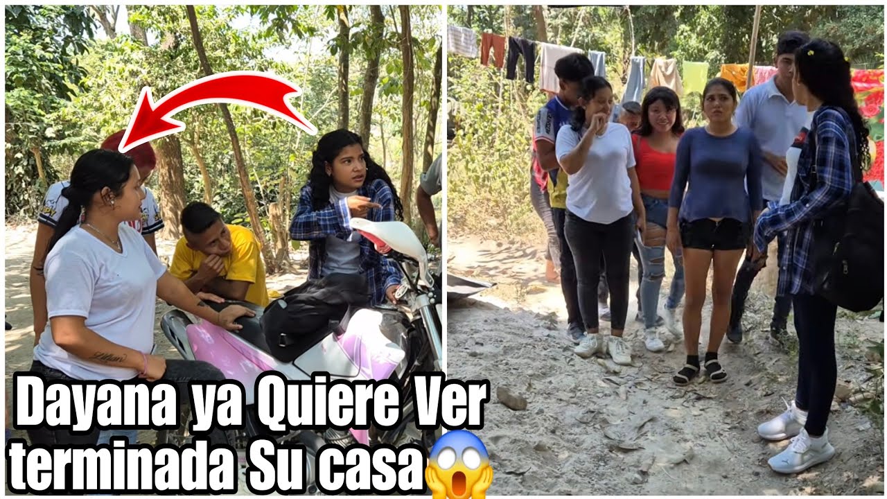 Asi comenzó el avance de la Nueva casa de Dayana y Elias|Todos se pusieron manos a la Obra😳