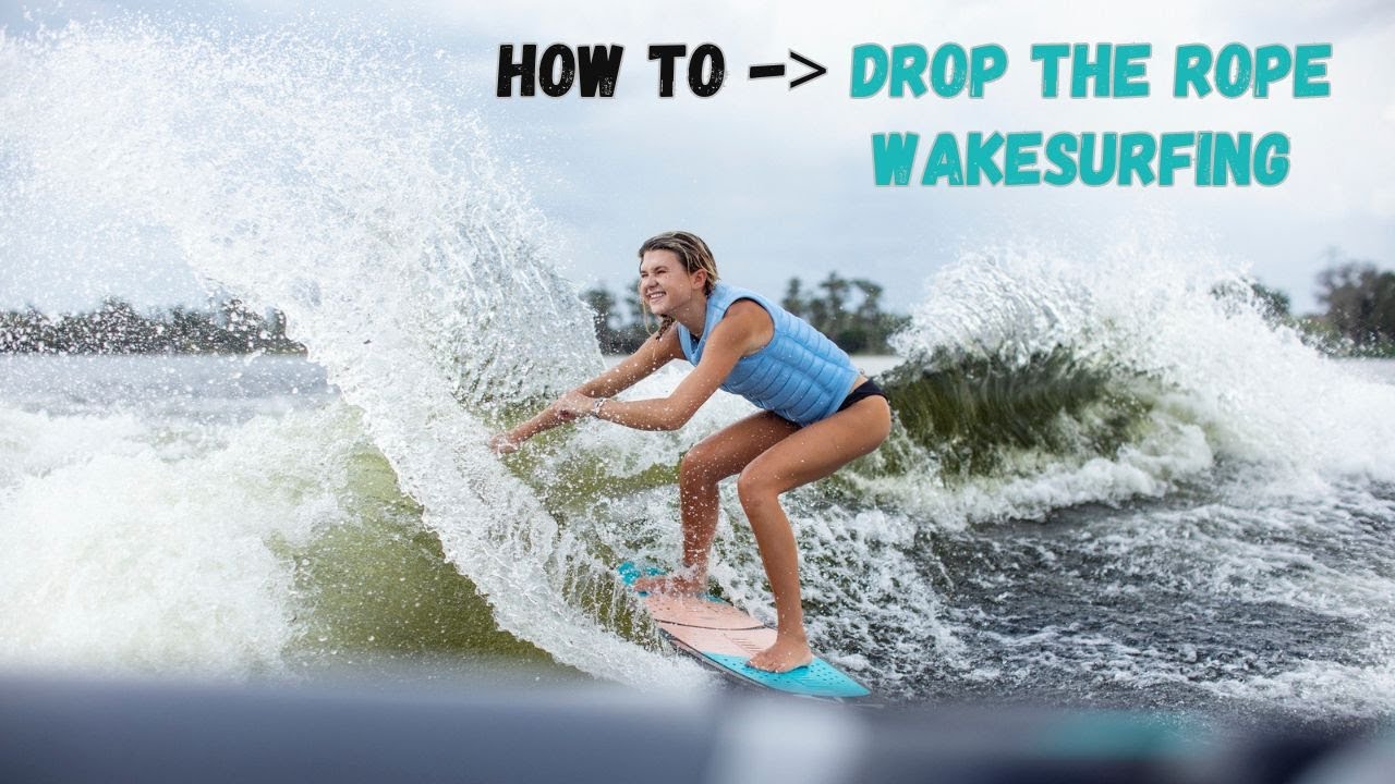 HOW TO DROP THE ROPE WAKESURFING LIKE A PRO // Tutorial Tuesdays