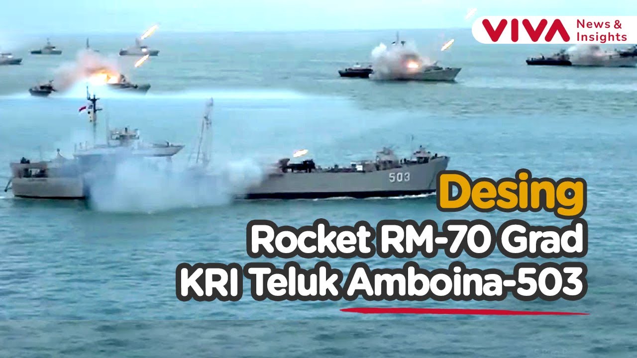 Dentuman Meriam dan 51 Kapal Perang! Beginilah Ganasnya Armada Laut Indonesia