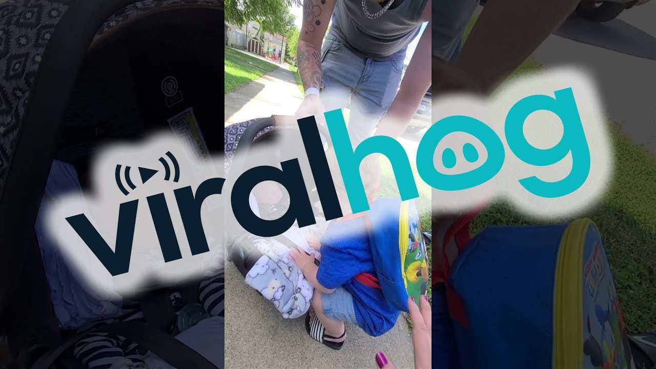 Little Boy Meets His New Baby Brother || ViralHog