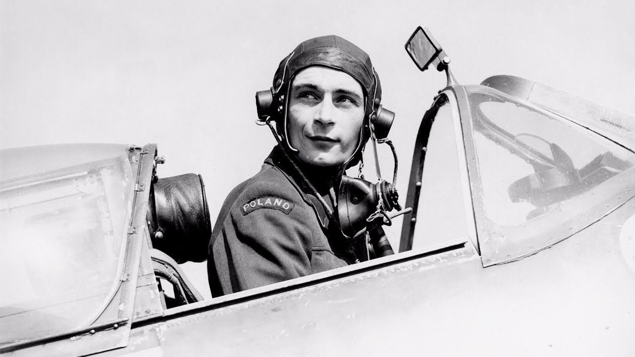 Niemiecki as Adolf Galland zobaczył furię Drobińskiego i zrozumiał, że niebo już do nich nie należy