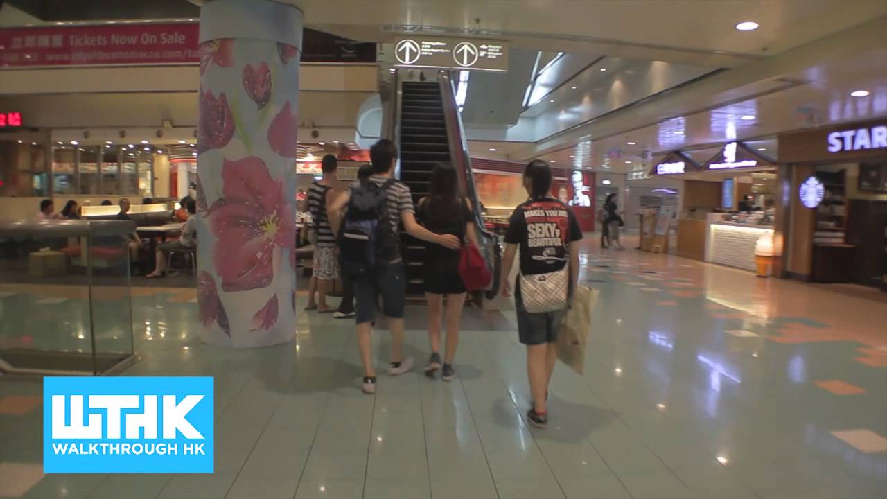 Walk to Shun Tak Ferry from Sheung Wan MTR station