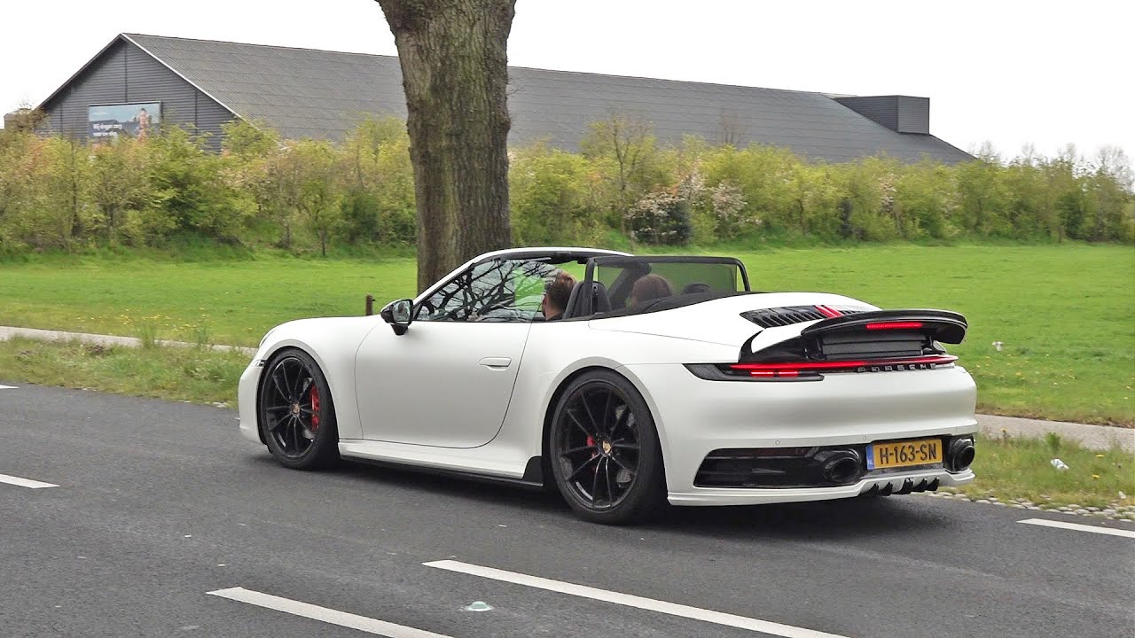 Techart Porsche 911 Carrera 992 - Accelerations & Exhaust Sounds!
