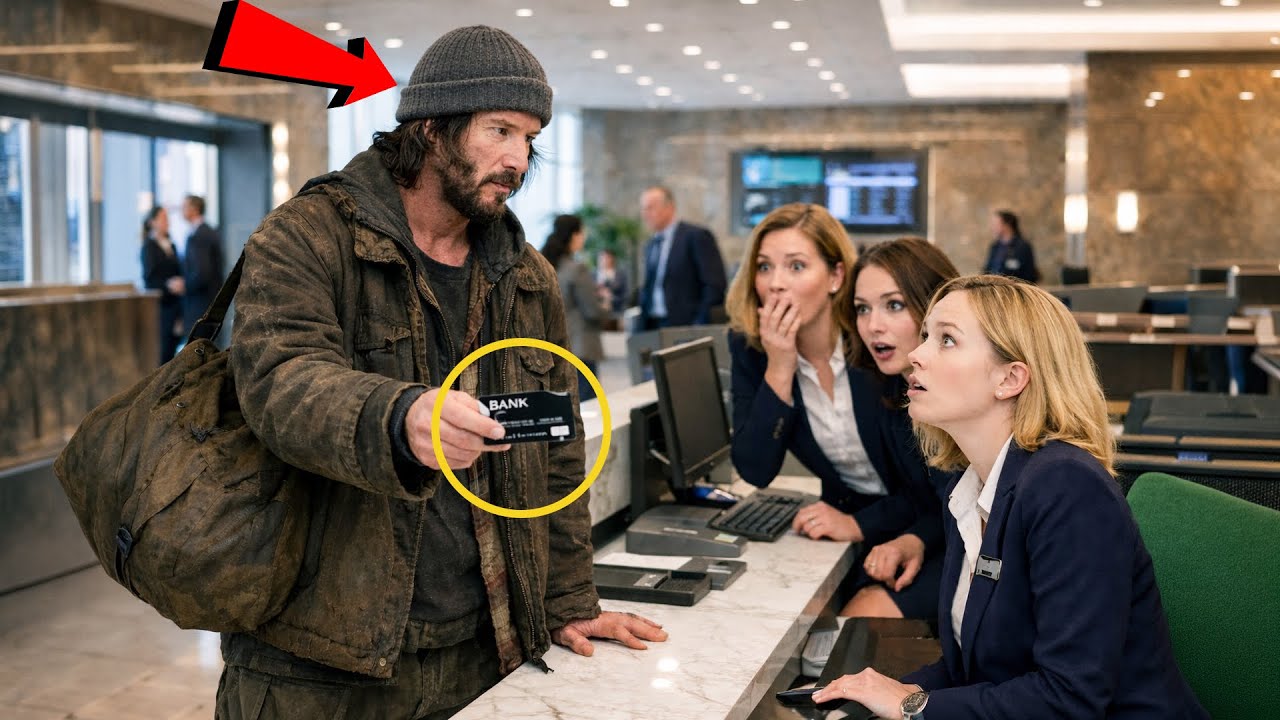 They Mocked Keanu Reeves Disguised as Homeless—Until He Swiped His Card, the Bank Went Silent
