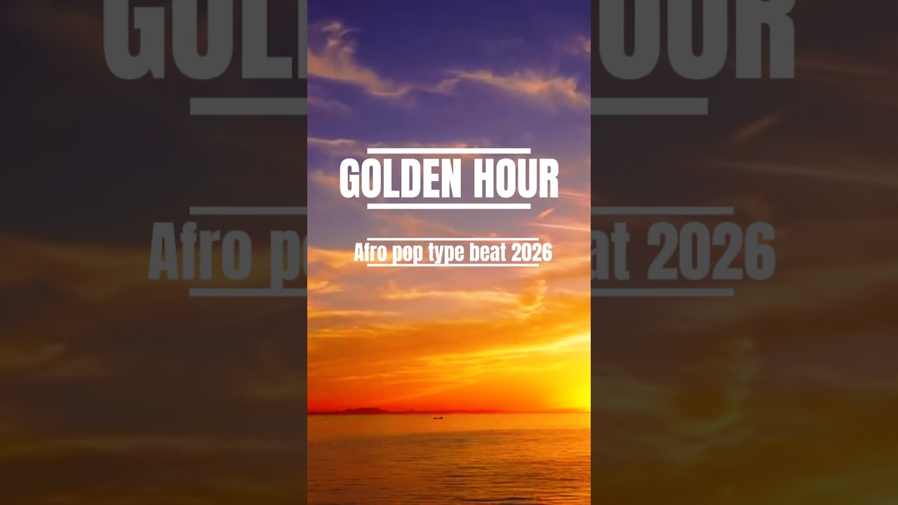 Emotional Afro Pop Beat 2026 Golden Hour Vibes