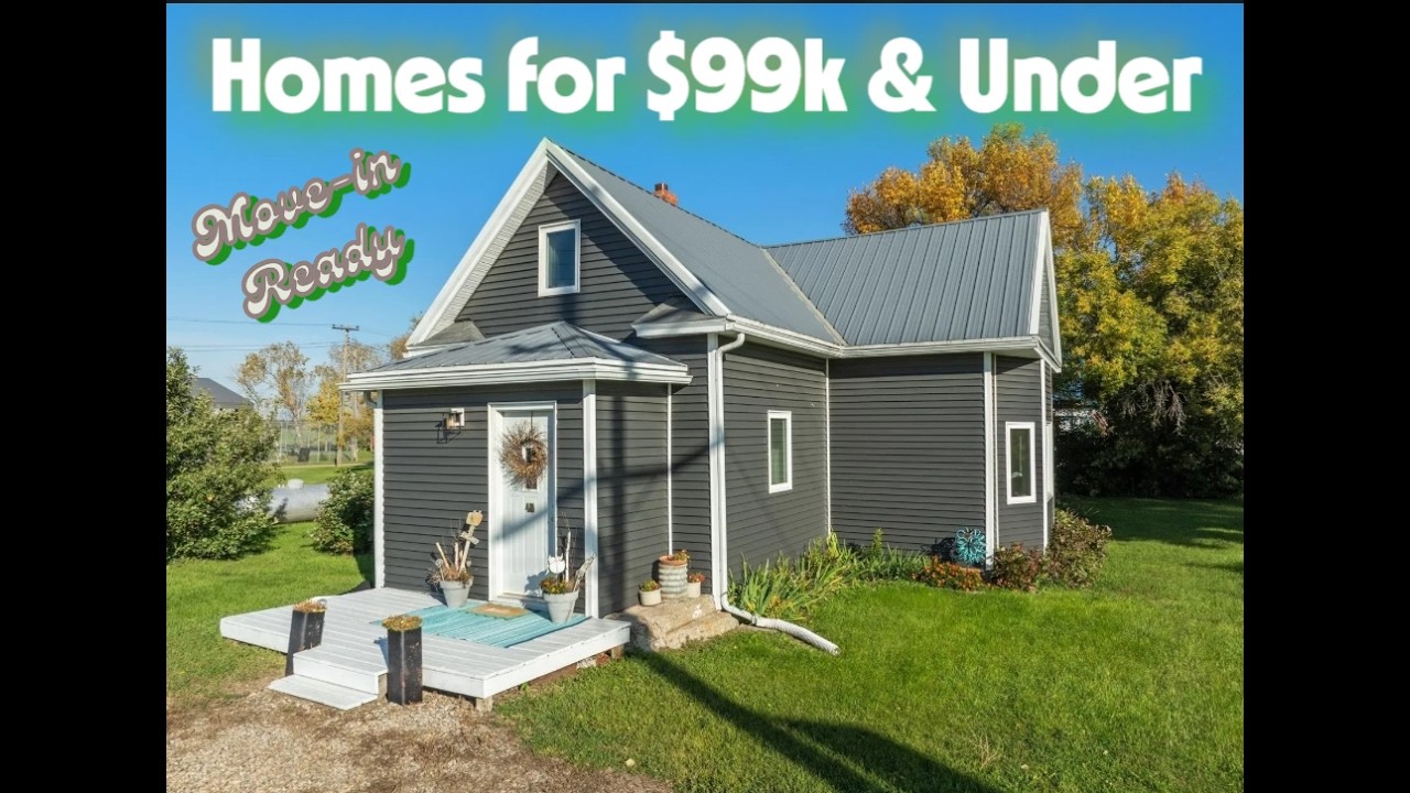 Homes for $99K & Less- All Move-in Ready!