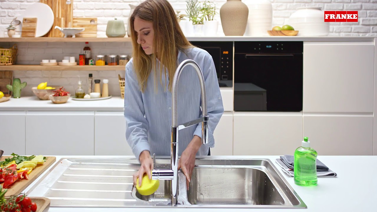 Franke How to Clean a Stainless Steel Sink