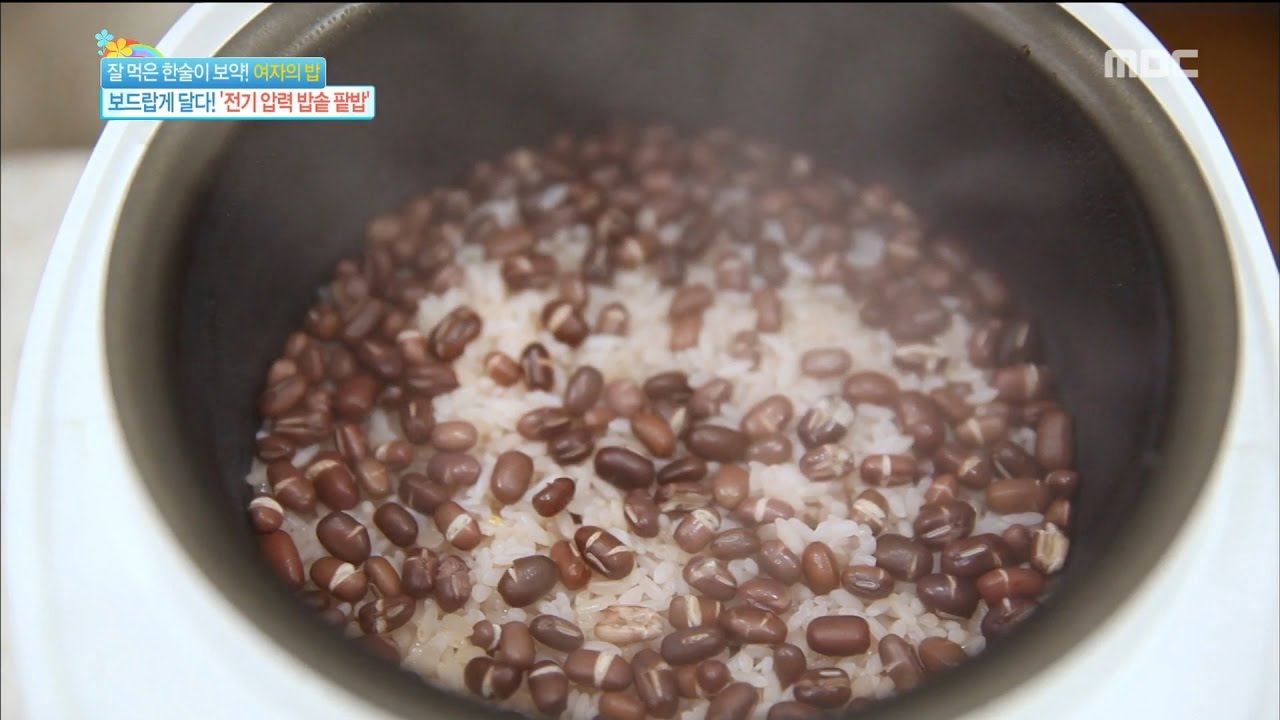 [Happyday] Sekihan 압력 밥솥으로 맛~있게! '팥밥' [기분 좋은 날] 20161223