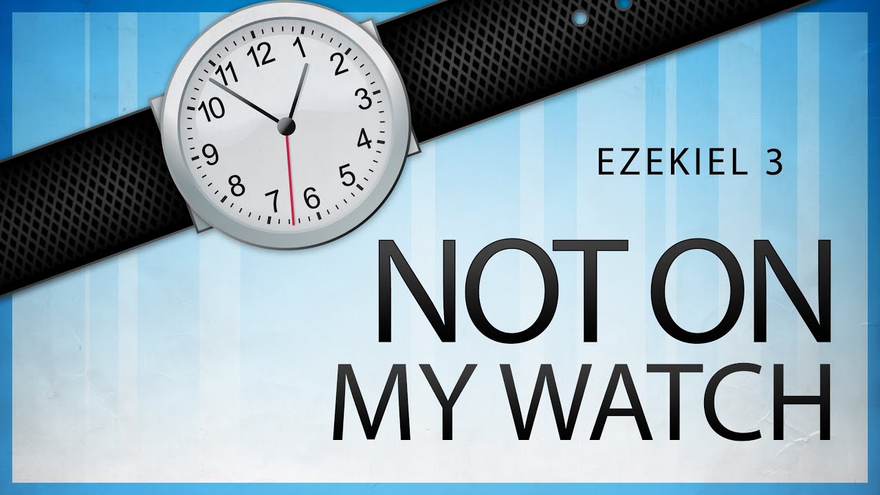 Pastor Tim Gammons: Not On My Watch