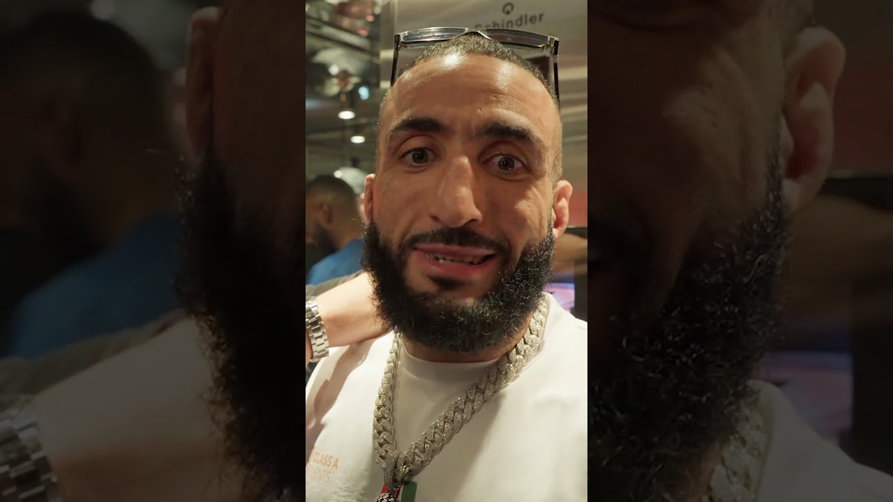 TENSIONS RISE BETWEEN LEON AND BELAL IN THE ELEVATOR #UFC304