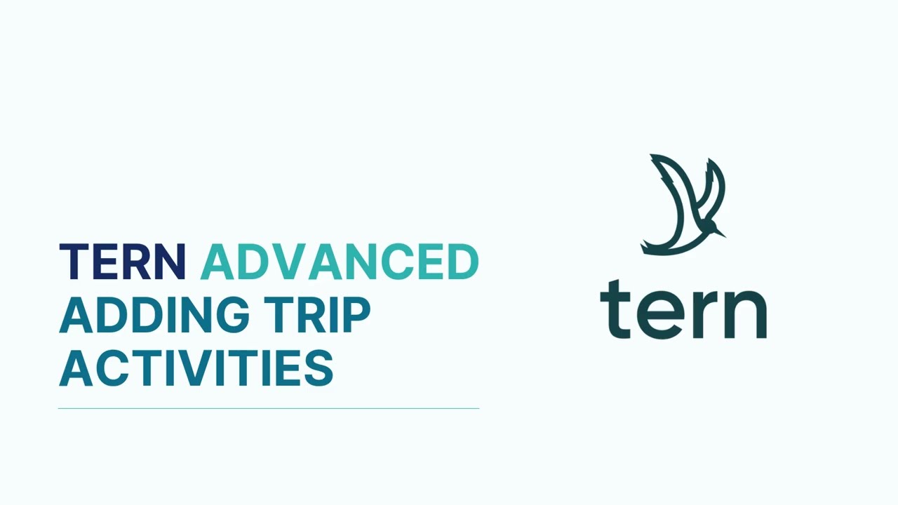 Tern Advanced - Disney Destinations - Adding Trip Activities Strollers/Transportation/Party Tickets