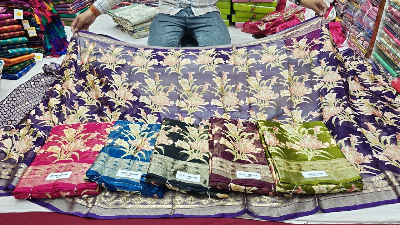 DHAMAKA CLEARANCE SALE Chickpet Bangalore Wholesale Gifted Sarees/Single Saree Courier AVL/Shopping