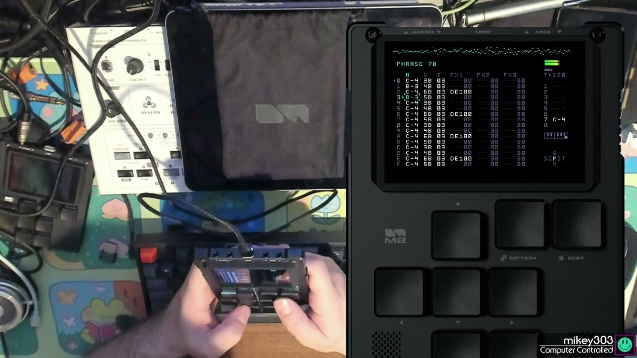Dirtywave M8 Demo -- Let's Make a Jam in 10 Minutes