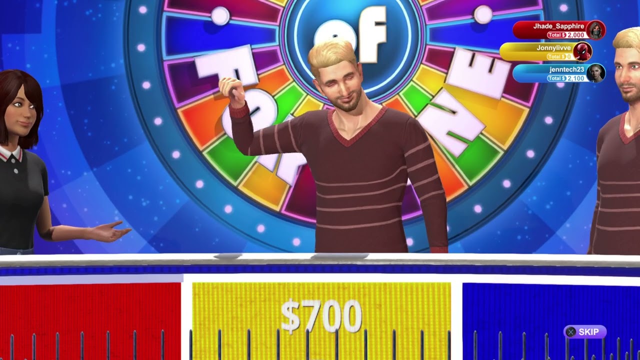 Couple plays Wheel of Fortune and wife goes in on husband!! Must Watch