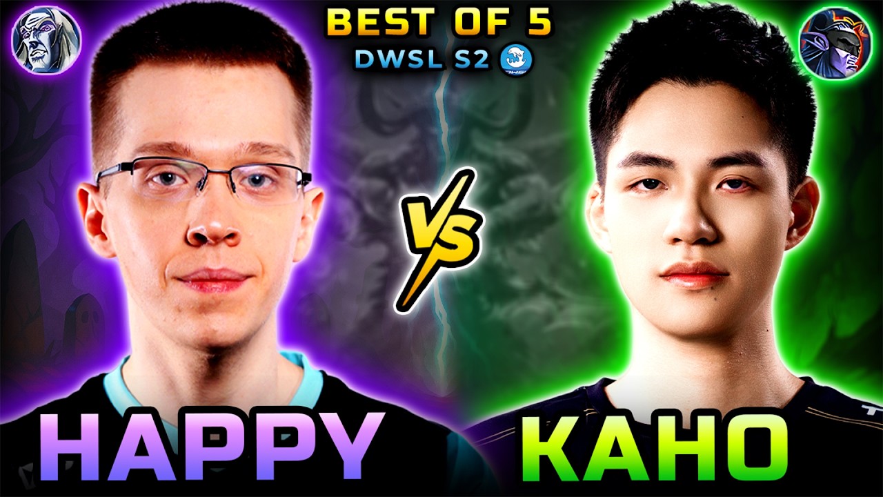Happy vs Kaho (Bo5) DWSL S2 🐬 QUARTERFINAL