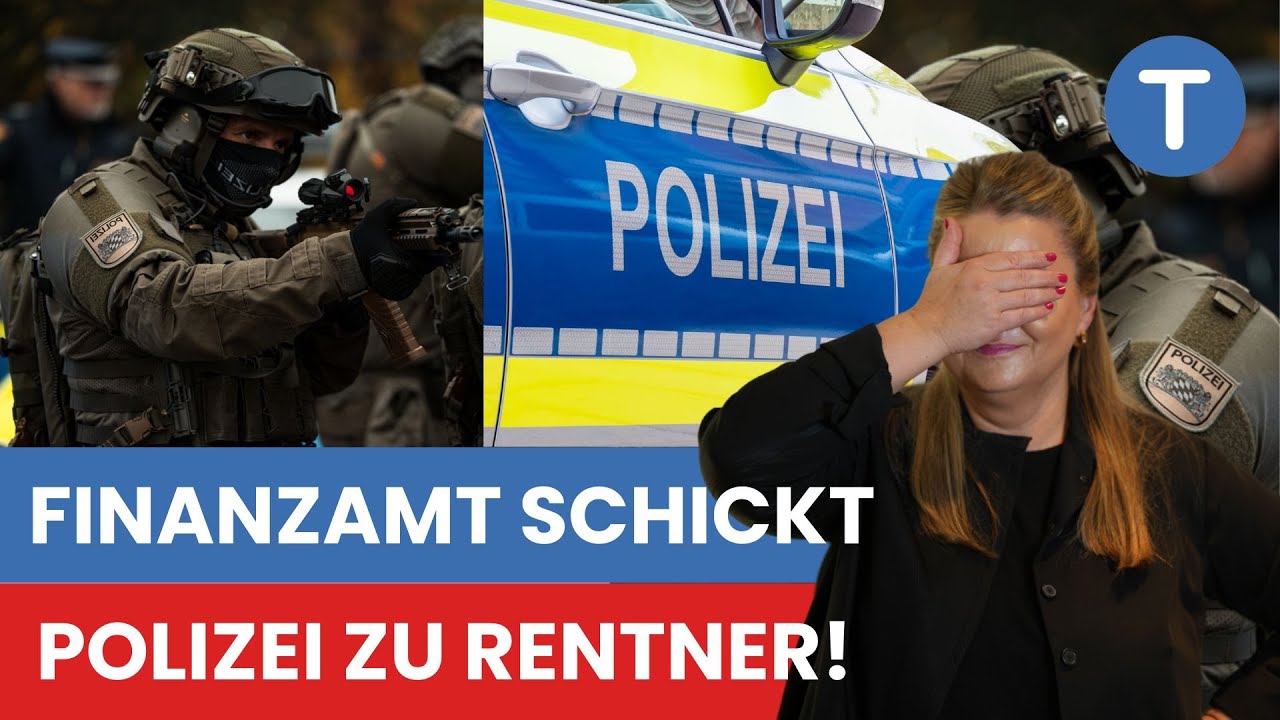 Finanzamt schickt Polizei zu Rentner - Wegen 9,50 Euro!