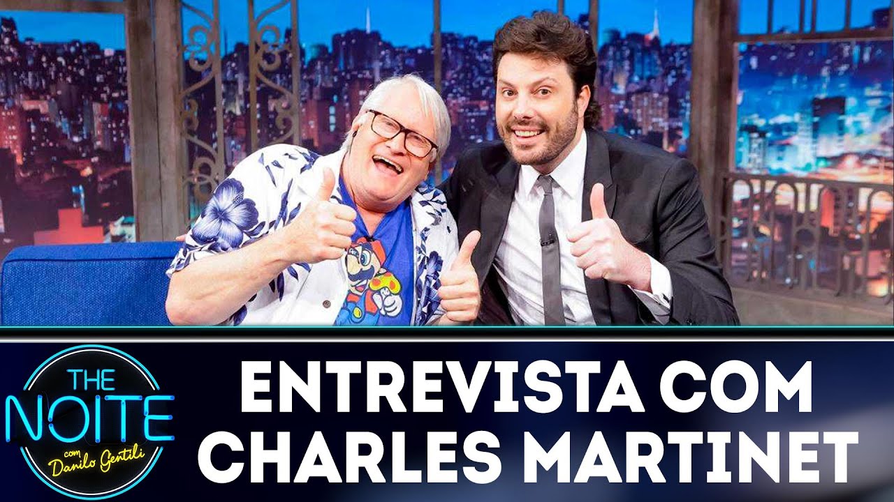 Entrevista com o Charles Martinet | The Noite (02/11/18)