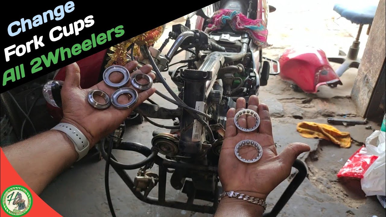 How To Change Fork Cups In Hero & Honda All 2Wheelers in Hari Mec