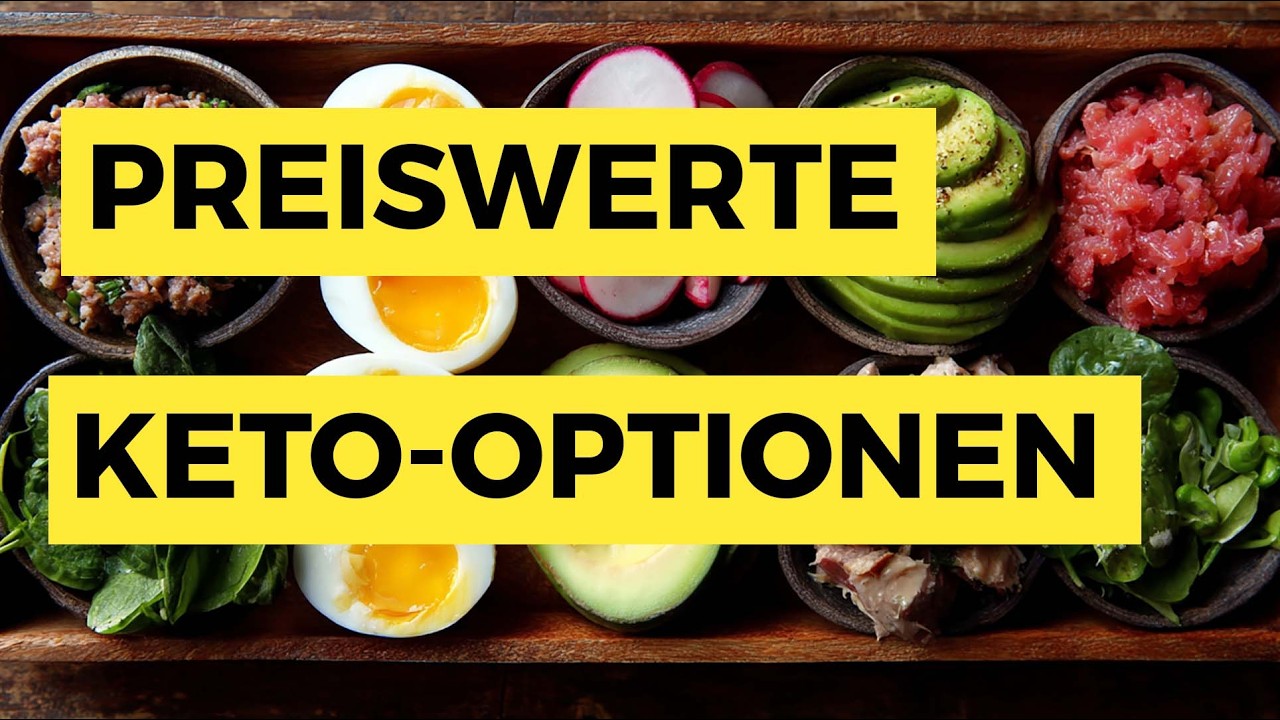 Günstiges Keto: Die 5 besten günstigen Keto-Lebensmittel