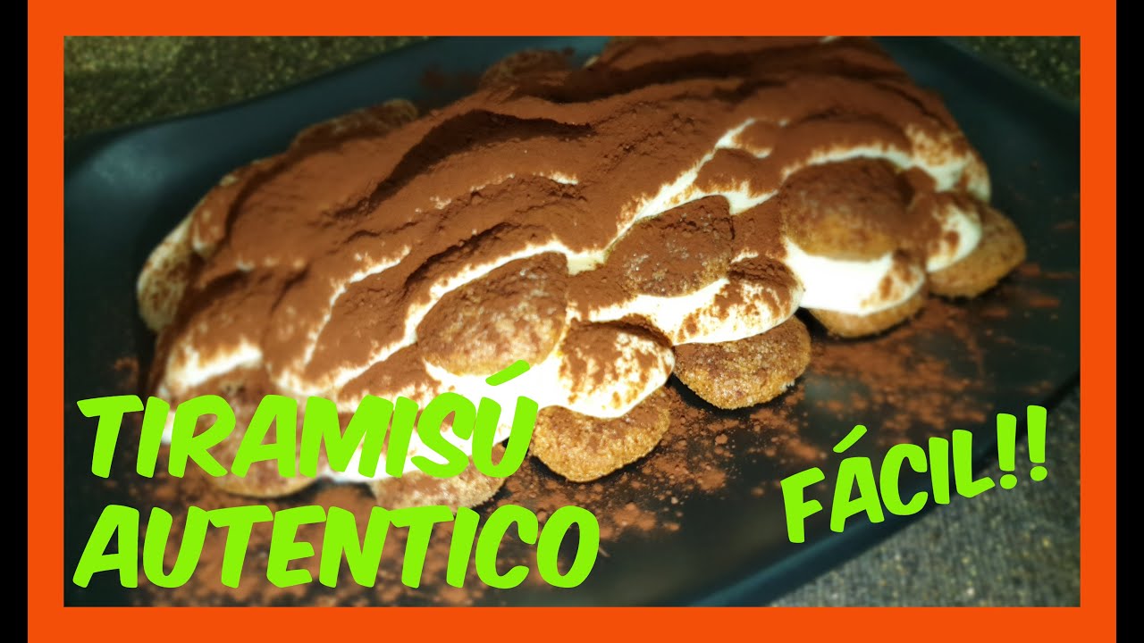 Como hacer Tiramisú en casa, Autentico y Fácil.
