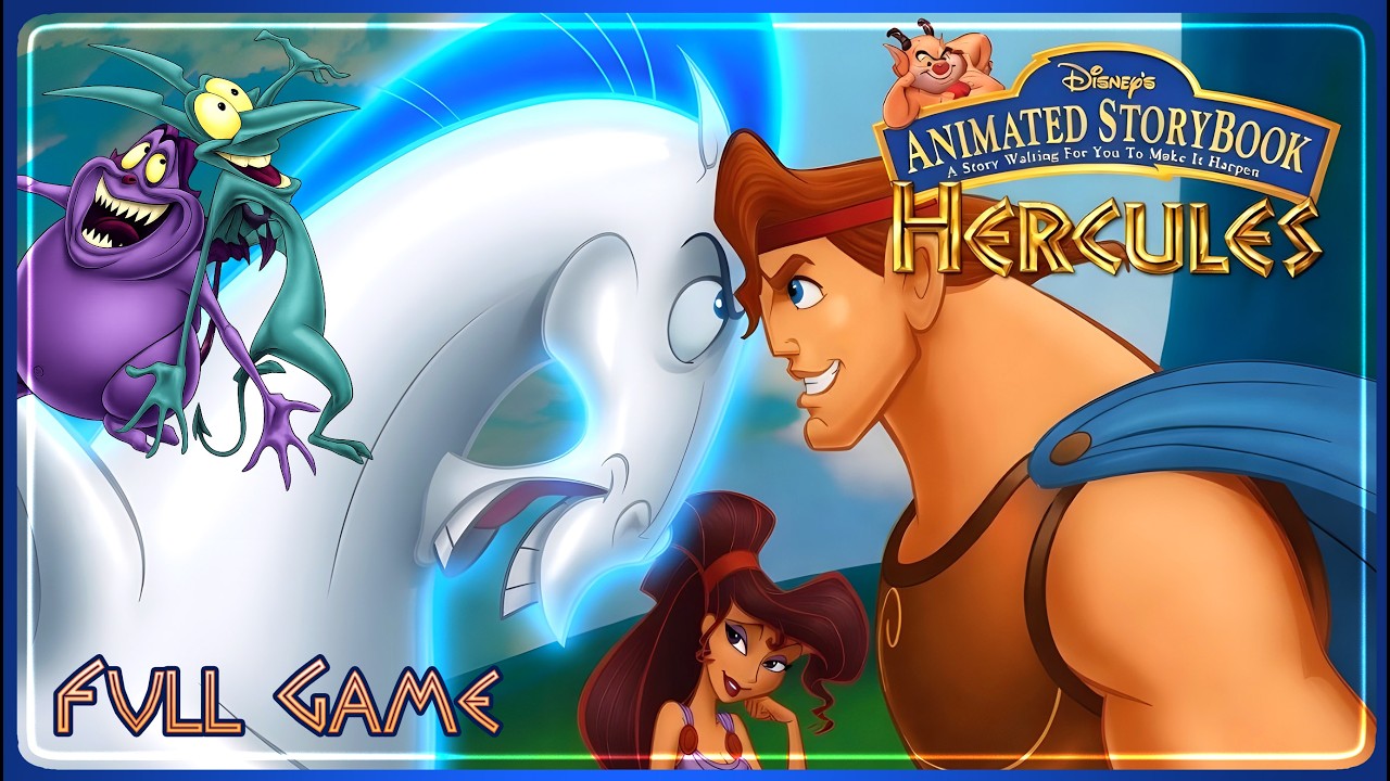 Disney's Hercules: Animated Storybook Полная игра Longplay (ПК)