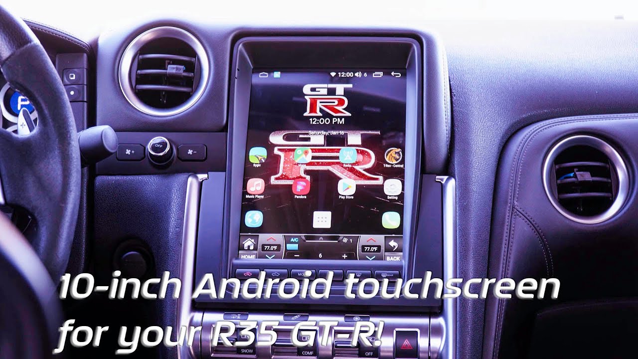 Tesla-style Infotainment For Your Nissan R35 GT-R! - T-Rex Pro Kit comprehensive review and tips