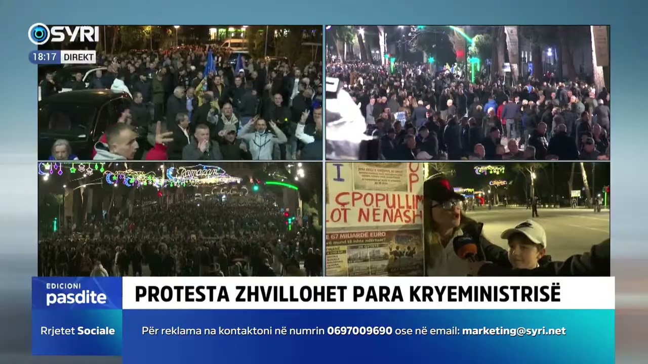 Qytetarja nga Tropoja jep mesazhin e fuqishëm për rininë dhe Shqipërinë në protestën e opozitës