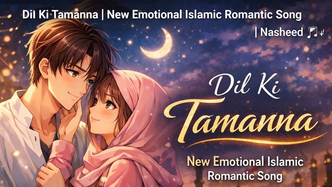 Dil Ki Tamanna 🌙 | Emotional Islamic Romantic Nasheed | Beautiful Heart Touching Song
