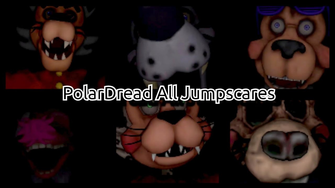 PolarDread All Jumpscares And Character Voicelines (Quest 2)