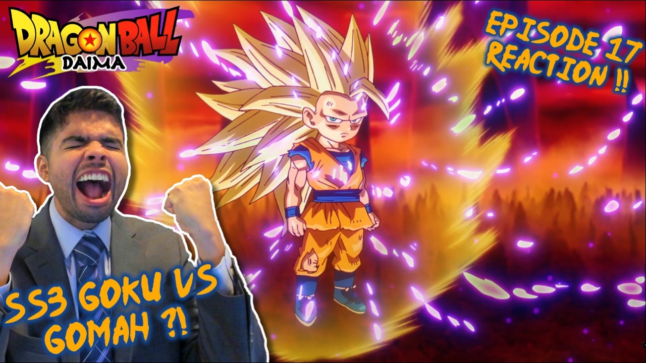 SS3 GOKU VS GOMAH INCOMING?! Dragon Ball DAIMA Episode 17 REACTION!