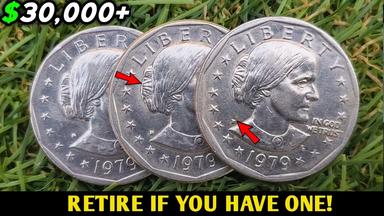 Top 3 Susan B Anthony $1 Coins Worth Thousands – Check Your Coins Now!”
