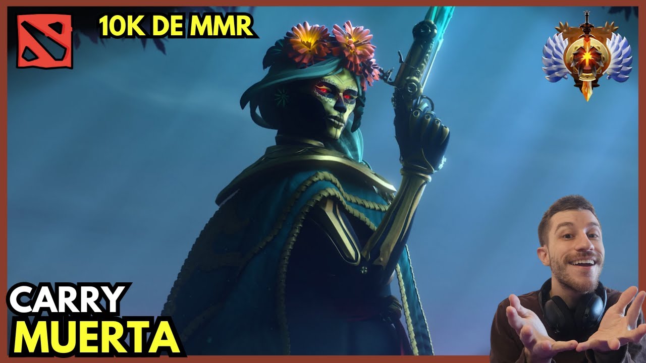 Aulas de Muerta Carry no Patch 7.40C... 10k de MMR... #dota2 #dota2brasil
