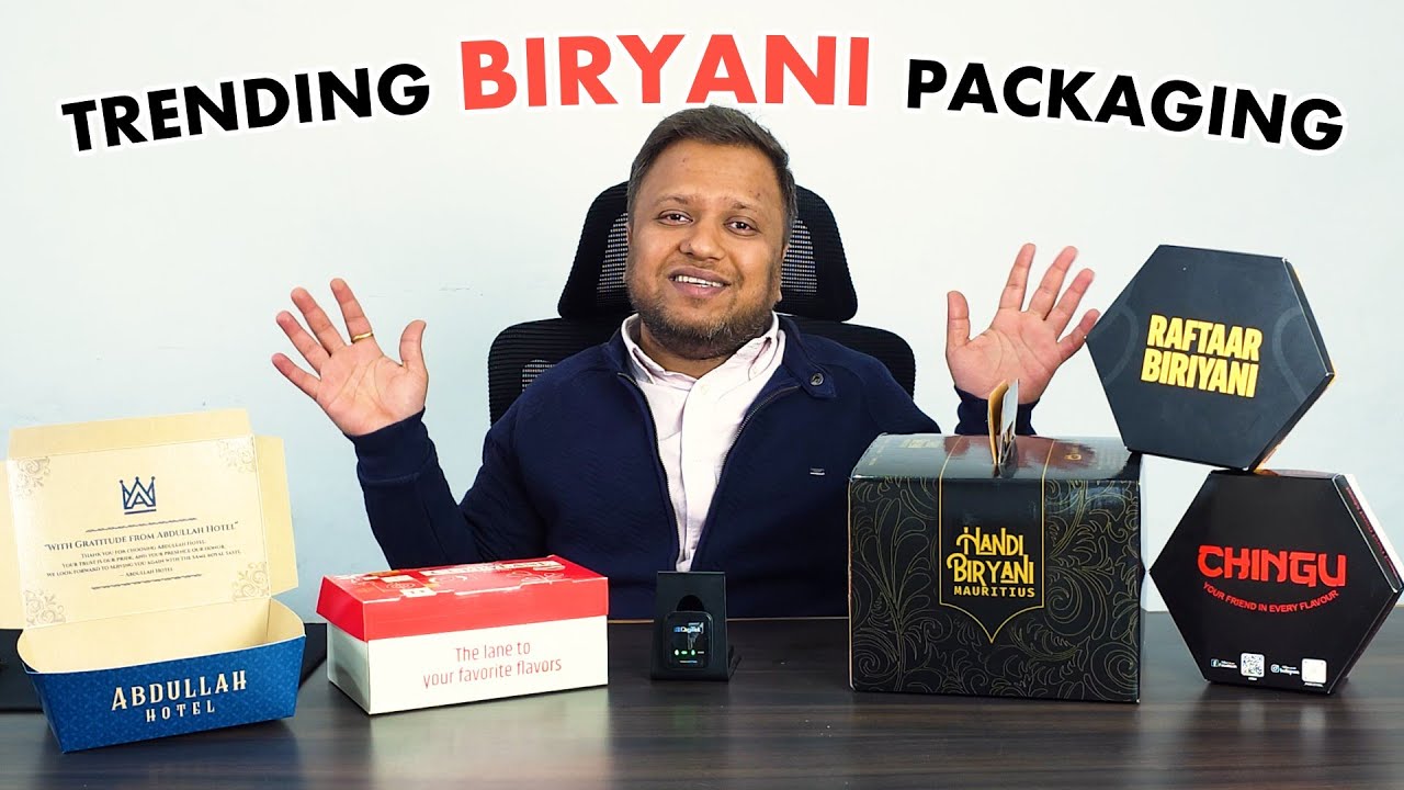 Latest Biryani Packaging Boxes | Viral Hexagon Biryani Box #biryanipackaging #ideas #tips #branding