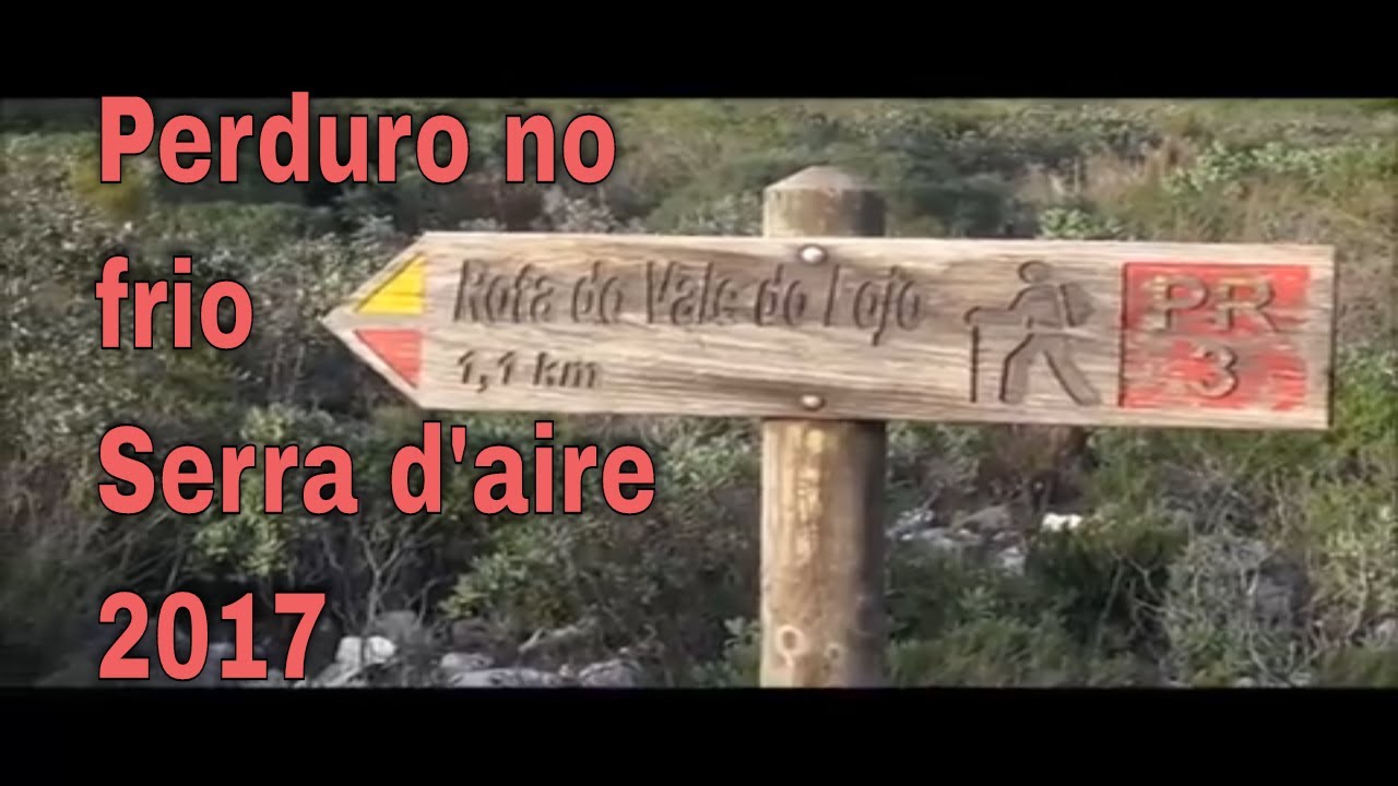 Perduro no frio em Serra d'aire 2017