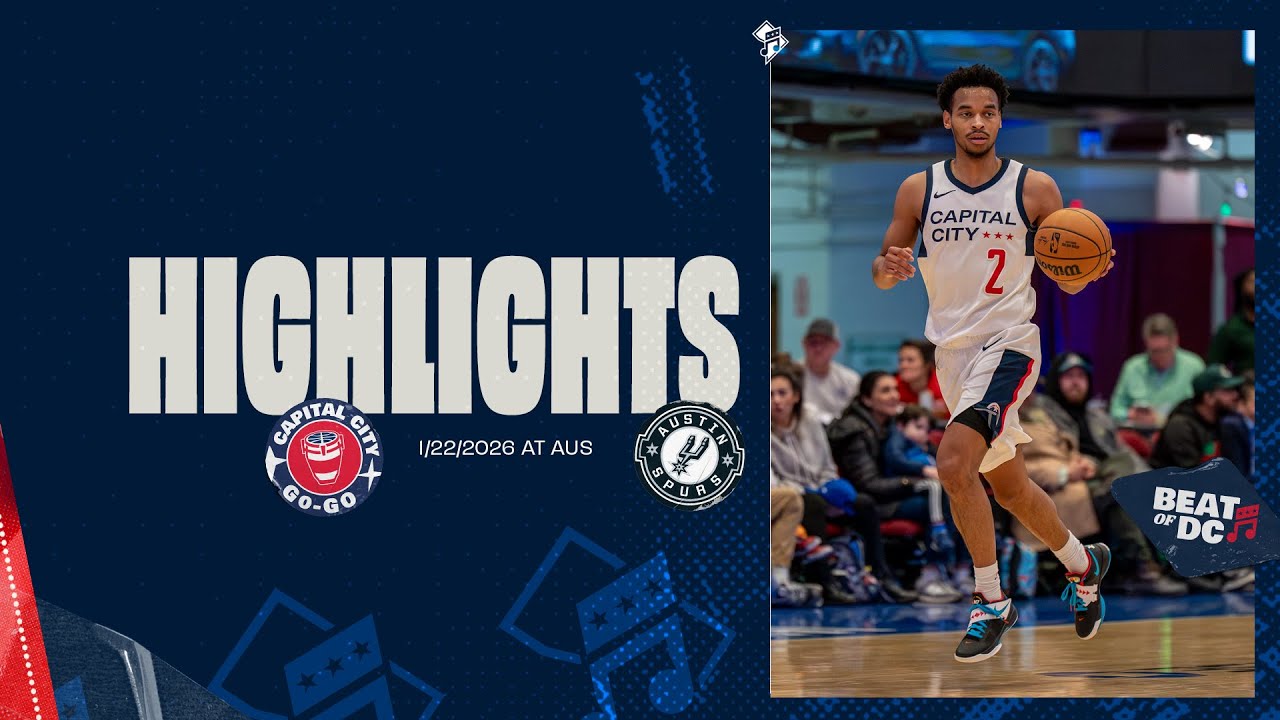 Highlights: Capital City Go-Go at Austin Spurs | 1.22.26