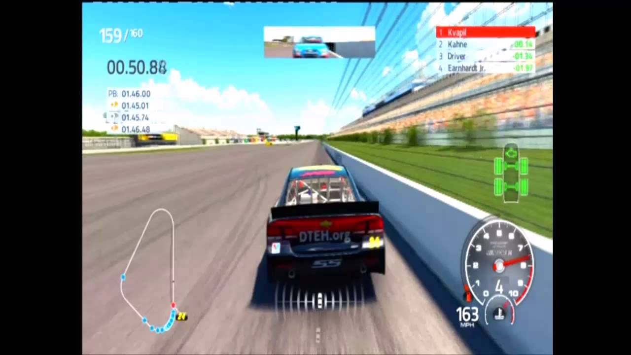 Nascar 14 Scenario Mode #9  Caning Kahne