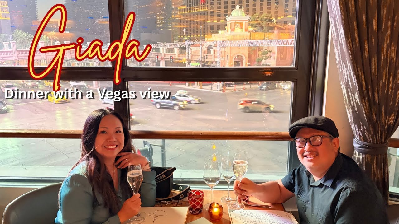 Fine Dining with a View: Our Unforgettable Night at Giada Las Vegas 🍝✨