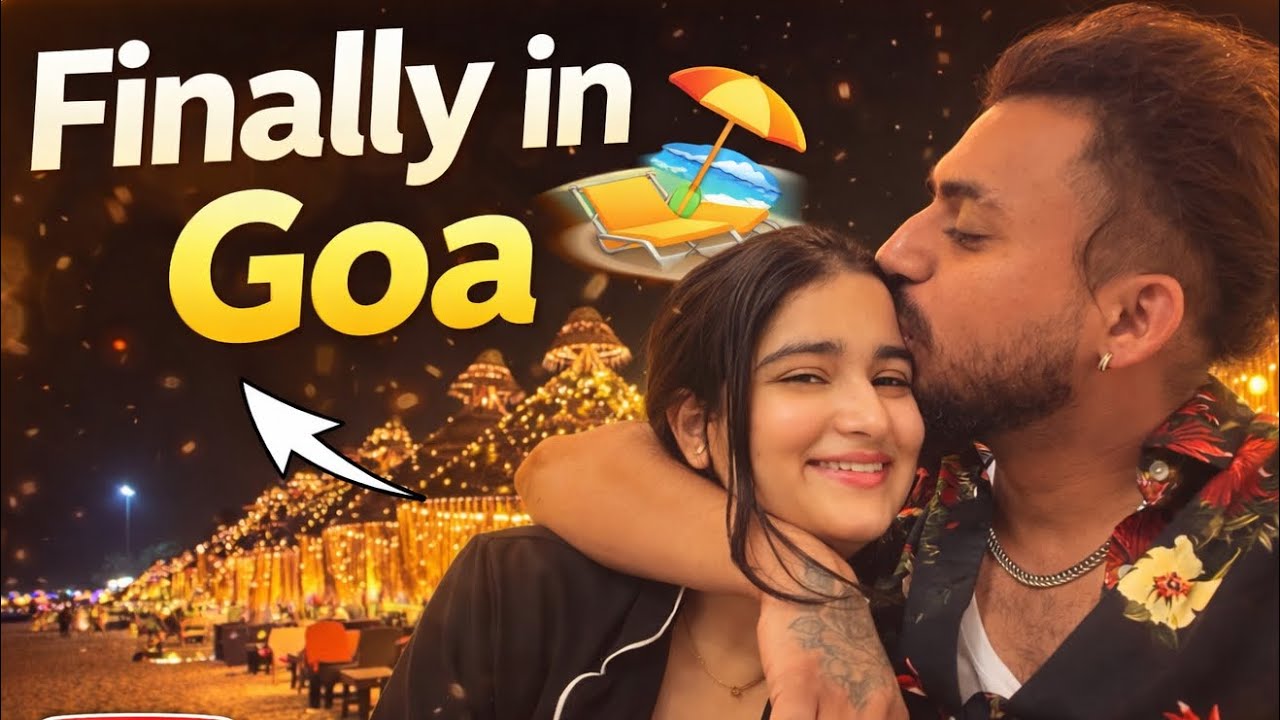 Finally Goa Ponch gye ❤️ | Mumbai to Goa ⛱️