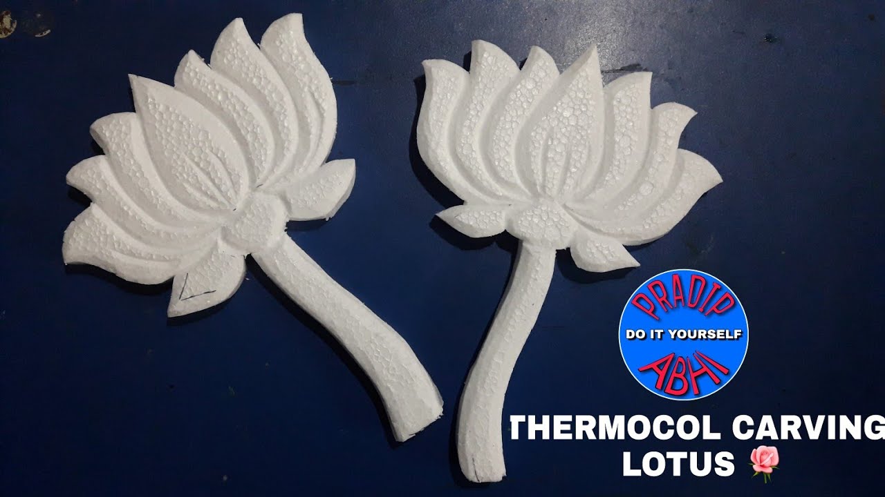 Thermocol carving done by abhi art..