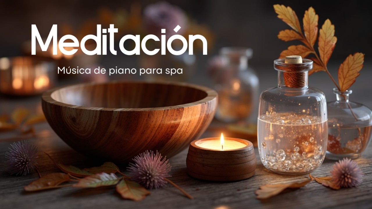 Música de piano para spa | Piano relajante para masajes y meditación profunda en casa