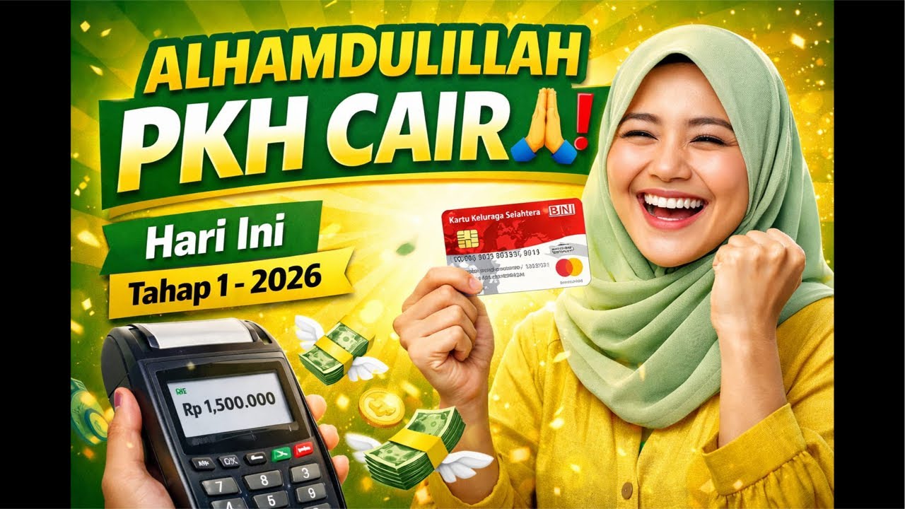ALHAMDULILLAH PKH CAIR ‼️ CEK SALDO KKS HARI INI | TAHAP 1 2026
