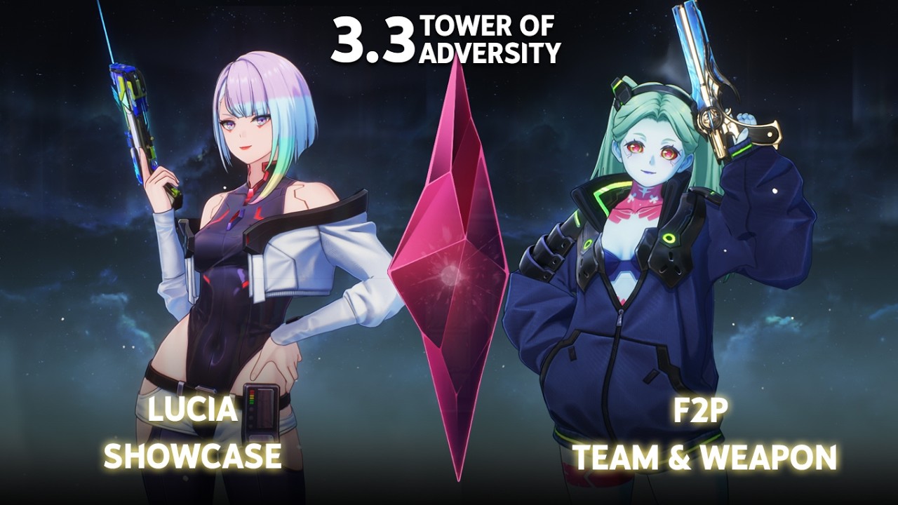 S0 Lucy F2P Showcase! Lucy & Rebecca F2P Weapon Showcase | Tower of Adversity | Wuthering Waves 3.4