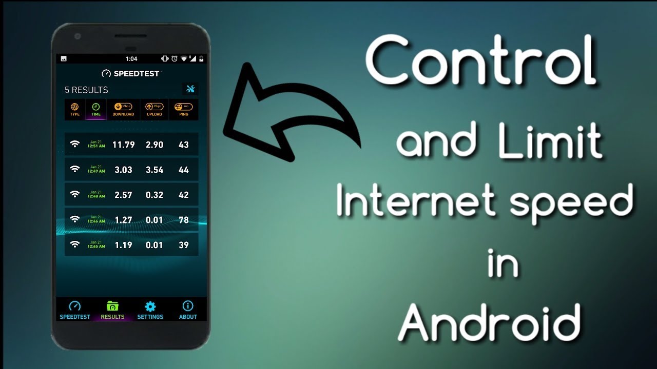 How to control & limit internet speed in android!😉