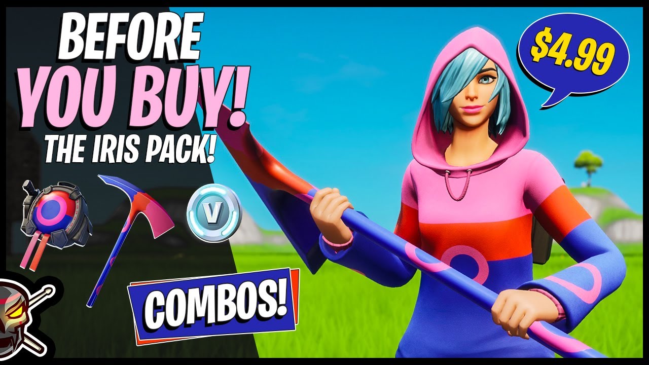 THE IRIS PACK is Here! Before You Buy! Combos + Gameplay! (Fortnite Battle Royale)