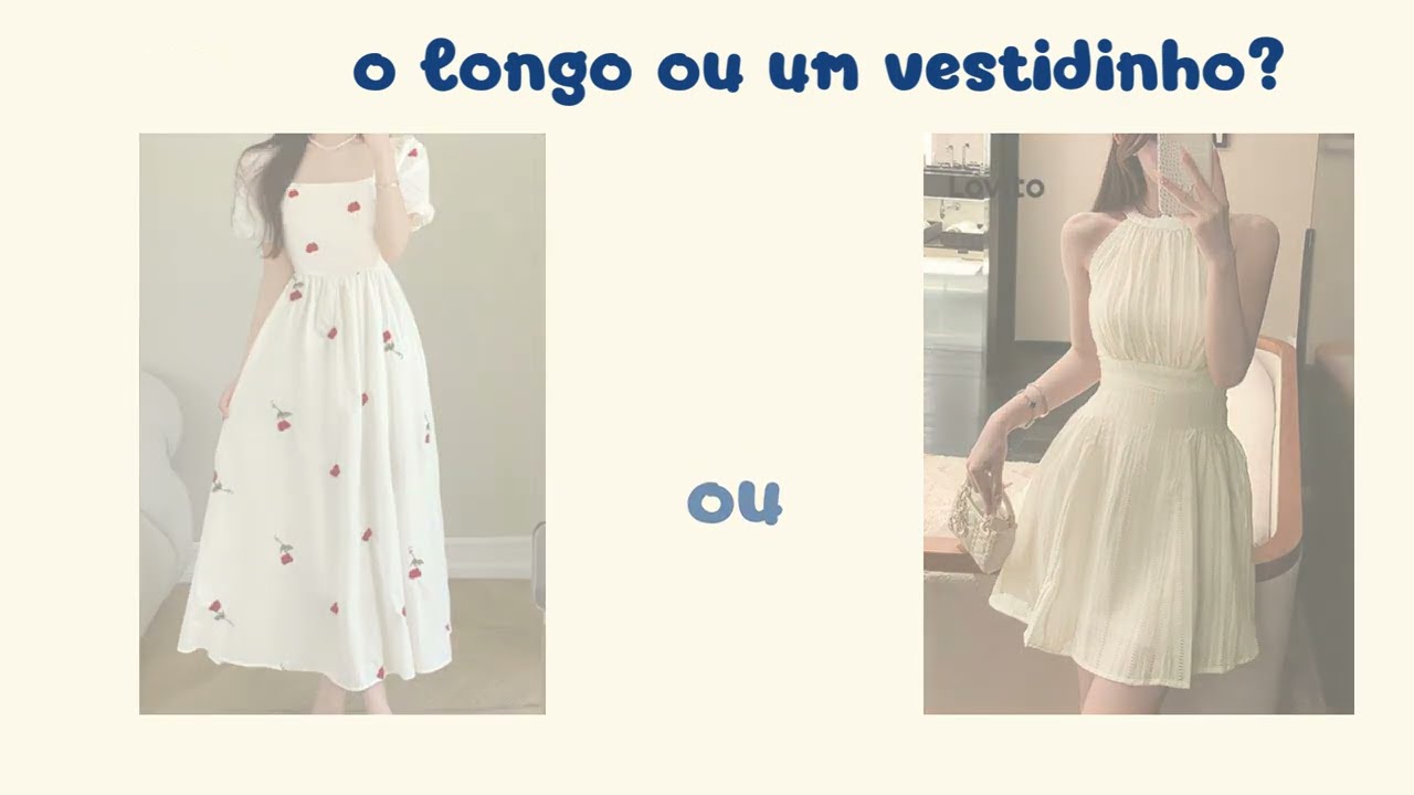 THIS OR THAT | Escolha um! (Versão em Português 🇧🇷) 🤔✨