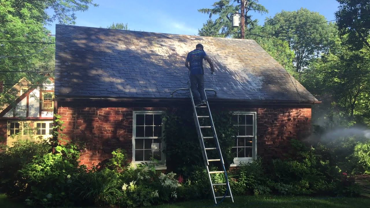 Lancaster Pennsylvania Slate Roof Cleaning