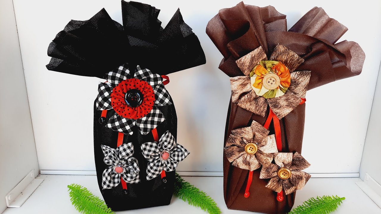 Artesanato Para Vender/Peso de Porta Com Fuxicos