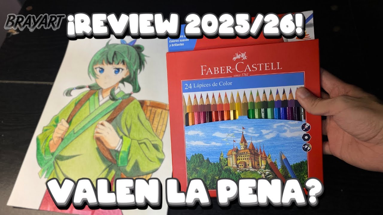 REVIEW FABER CASTELL ESCOLARES 2025/26! PROBANDO LAPICES ESCOLARES EP #1