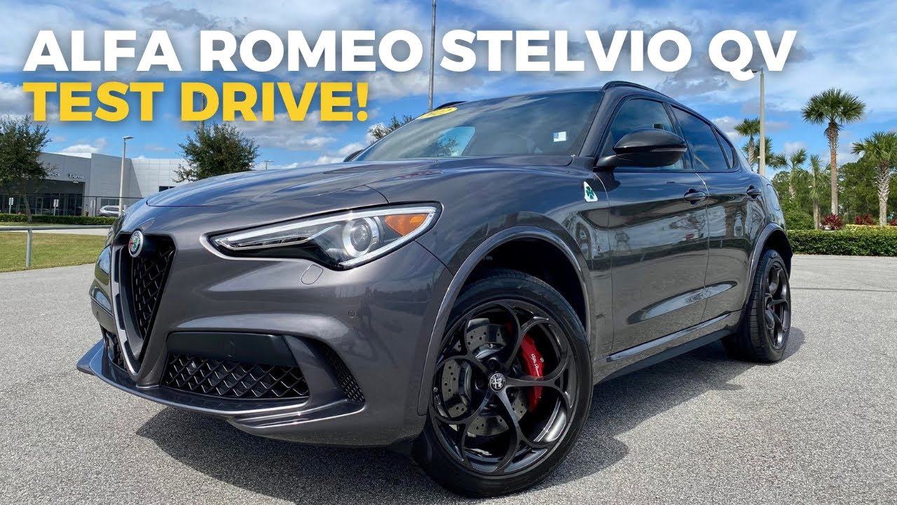 Driving The Alfa Romeo Stelvio Quadrifoglio Like I Stole It