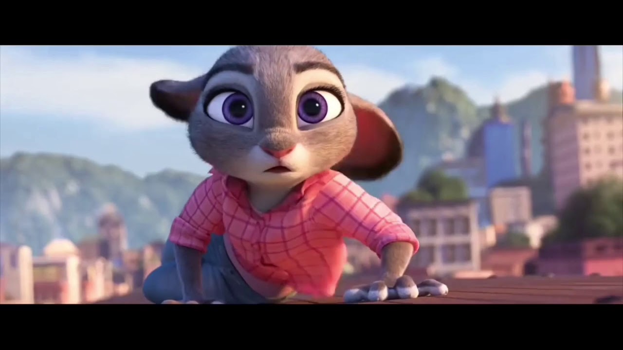 Zootopia (3/4) - Train Crash Scene (2016) HD